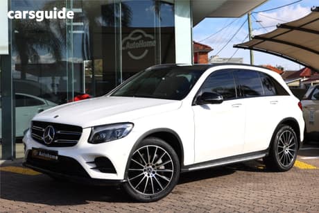 White 2017 Mercedes-Benz GLC350 Wagon D