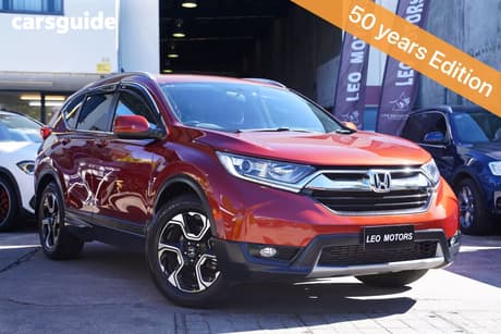 Red 2019 Honda CR-V Wagon 50 Years Edition