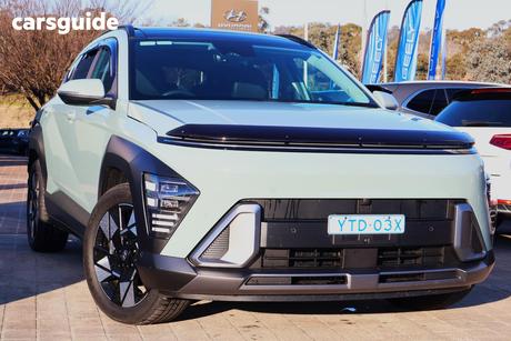 Green 2025 Hyundai Kona Wagon Hybrid Premium