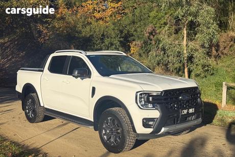 White 2023 Ford Ranger Double Cab Pick Up Wildtrak 2.0 (4X4)