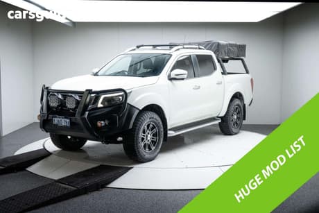 White 2020 Nissan Navara Dual Cab Pick-up St-X (4X4) Leather/Sunroof