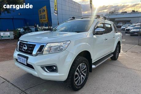 White 2016 Nissan Navara Dual Cab Utility St-X (4X4) (Sunroof)