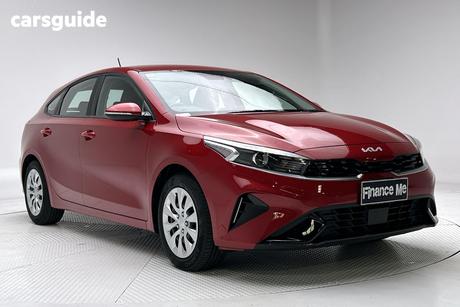 Red 2024 Kia Cerato Hatchback S