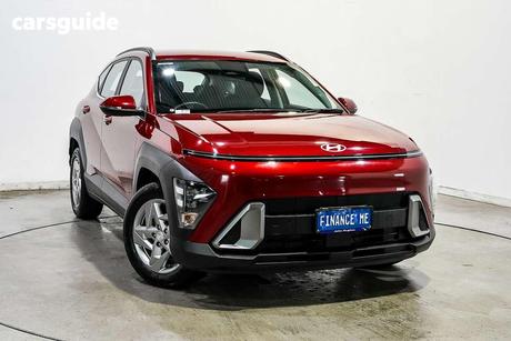Red 2025 Hyundai Kona Wagon