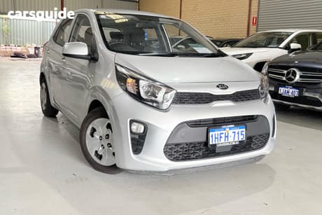 Silver 2021 Kia Picanto Hatchback S (Pe)