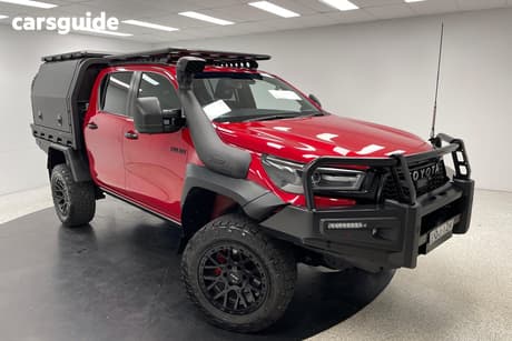 Red 2023 Toyota Hilux Double Cab Pick Up Gr-Sport (4X4)