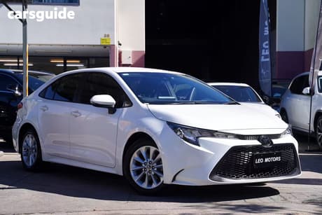 White 2021 Toyota Corolla Sedan Ascent Sport