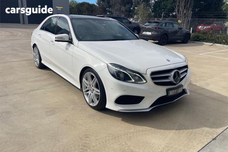White 2014 Mercedes-Benz E250 Sedan