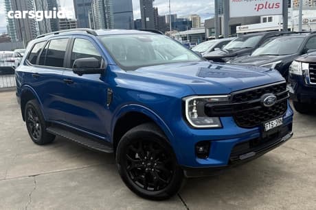 Blue 2025 Ford Everest Wagon Sport (4Wd)