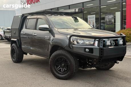 Grey 2019 Toyota Hilux Dual Cab Utility Sr5 (4X4)