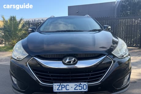 Black 2013 Hyundai IX35 Wagon Highlander (Awd)