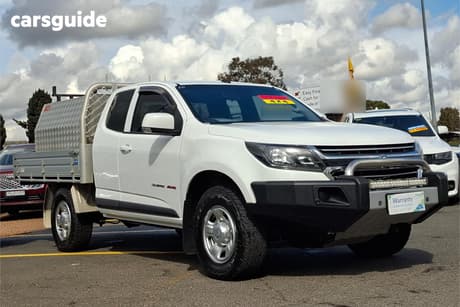 White 2019 Holden Colorado Space Cab Chassis Ls (4X4) (5Yr)
