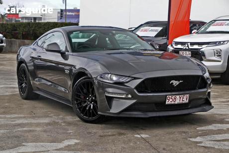 Grey 2018 Ford Mustang Coupe Fastback Gt 5.0 V8