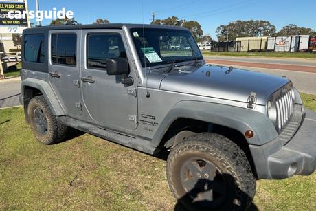 Silver 2015 Jeep Wrangler SUV SPORT (4X4) JK MY15