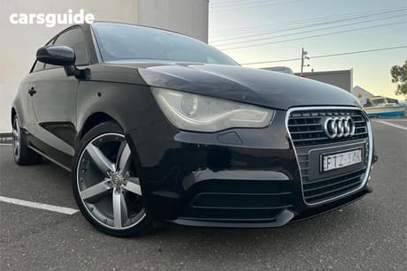Black 2012 Audi A1 Hatchback 1.6 Tdi Attraction