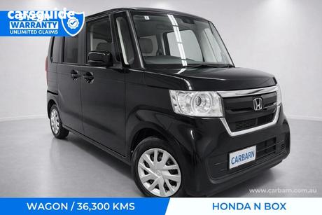 Black 2019 Honda N-Box SUV G HONDA SENSING