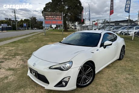 White 2014 Toyota 86 Coupe Gts