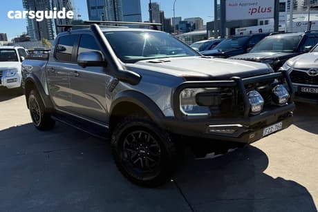 Silver 2023 Ford Ranger Double Cab Pick Up Raptor 3.0 (4X4)
