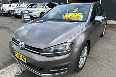 Grey 2016 Volkswagen Golf Hatchback 110 Tsi Highline