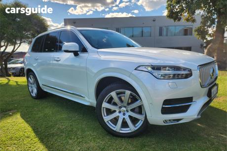 White 2016 Volvo XC90 Wagon D5 2.0 Inscription