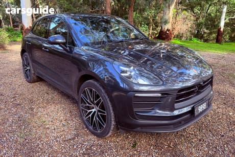 Grey 2021 Porsche Macan SUV