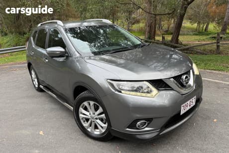 Grey 2015 Nissan X-Trail Wagon St-L 7 Seat (Fwd)