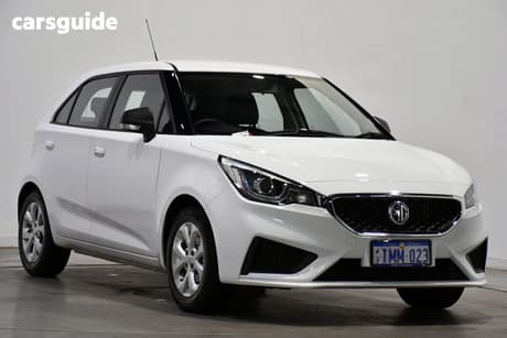 White 2024 MG MG3 Hatchback Core