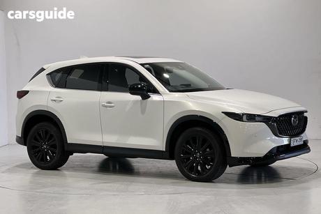 White 2024 Mazda CX-5 Wagon G25 Gt Sp (Awd)