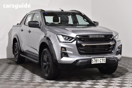 Grey 2023 Isuzu D-MAX Crew Cab Utility X-Terrain (4X4)