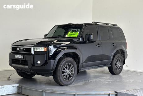 Black 2025 Toyota Landcruiser Prado Wagon Gxl