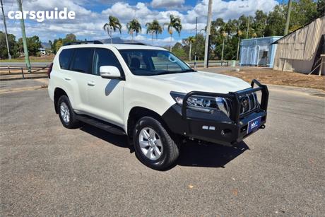 White 2020 Toyota Landcruiser Prado Wagon Gxl