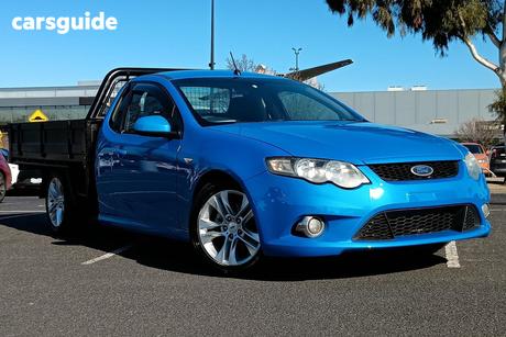 Blue 2009 Ford Falcon Ute Ute Tray XR6 R
