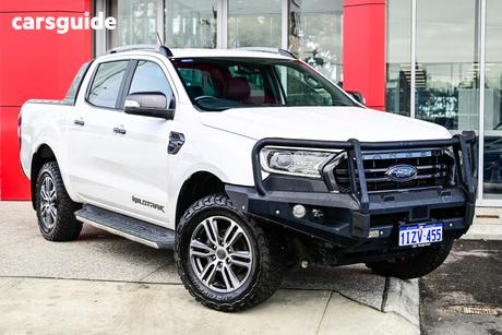 White 2021 Ford Ranger Double Cab Pick Up Wildtrak 2.0 (4X4)
