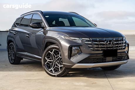 Grey 2022 Hyundai Tucson Wagon Elite N Line (Awd)