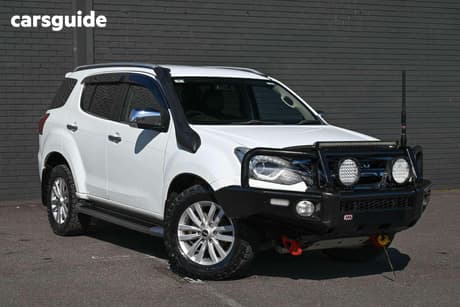White 2018 Isuzu MU-X Wagon Ls-T (4X4)
