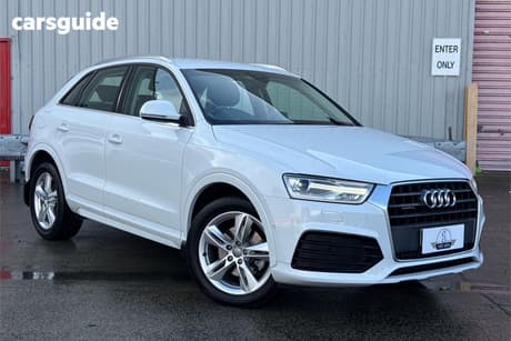 White 2018 Audi Q3 Wagon 2.0 Tfsi Sport Quattro (132Kw)