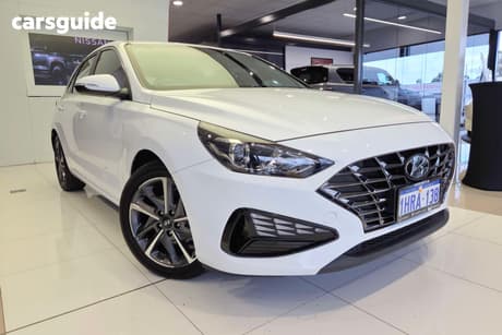 White 2022 Hyundai I30 Hatchback Active