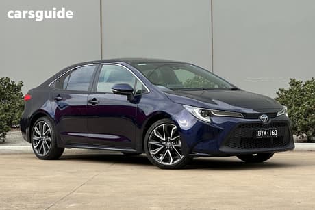 Blue 2022 Toyota Corolla Sedan Zr