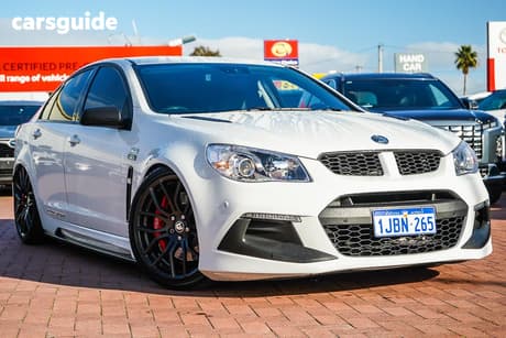 White 2017 HSV Clubsport Sedan R8 Lsa