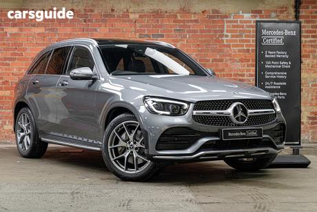 Grey 2021 Mercedes-Benz GLC300 Wagon 4Matic