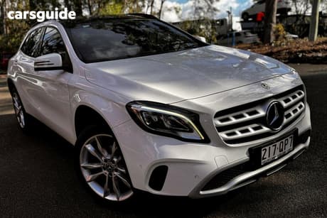 White 2019 Mercedes-Benz GLA180 Wagon 180
