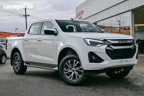 White 2026 Isuzu D-MAX Crew Cab Utility Ls-U (4X4)