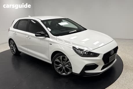 White 2023 Hyundai I30 Hatchback N Line