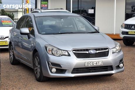 Silver 2015 Subaru Impreza Sedan 2.0I Premium (Awd)