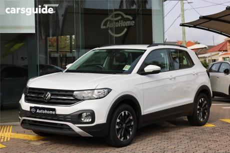 White 2023 Volkswagen T-Cross Wagon 85Tfsi Life