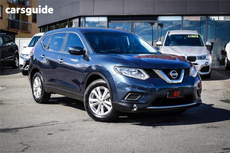 Blue 2014 Nissan X-Trail Wagon St (Fwd)