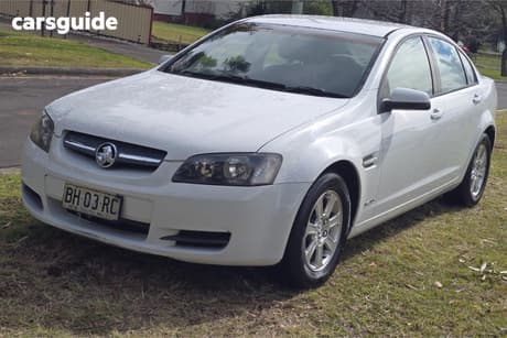 White 2010 Holden Commodore Sportswagon Omega