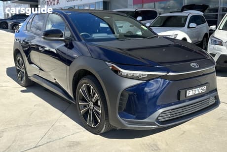 Blue 2024 Toyota BZ4X Wagon 2Wd