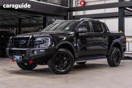 Black 2023 Ford Ranger Double Cab Pick Up Wildtrak 3.0 (4X4)