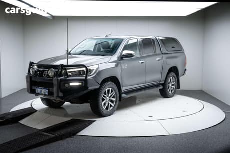 Grey 2018 Toyota Hilux Double Cab Pick Up Sr5 (4X4)